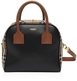 burberry micro leather and vintage check cube bag|burberry check handbags.